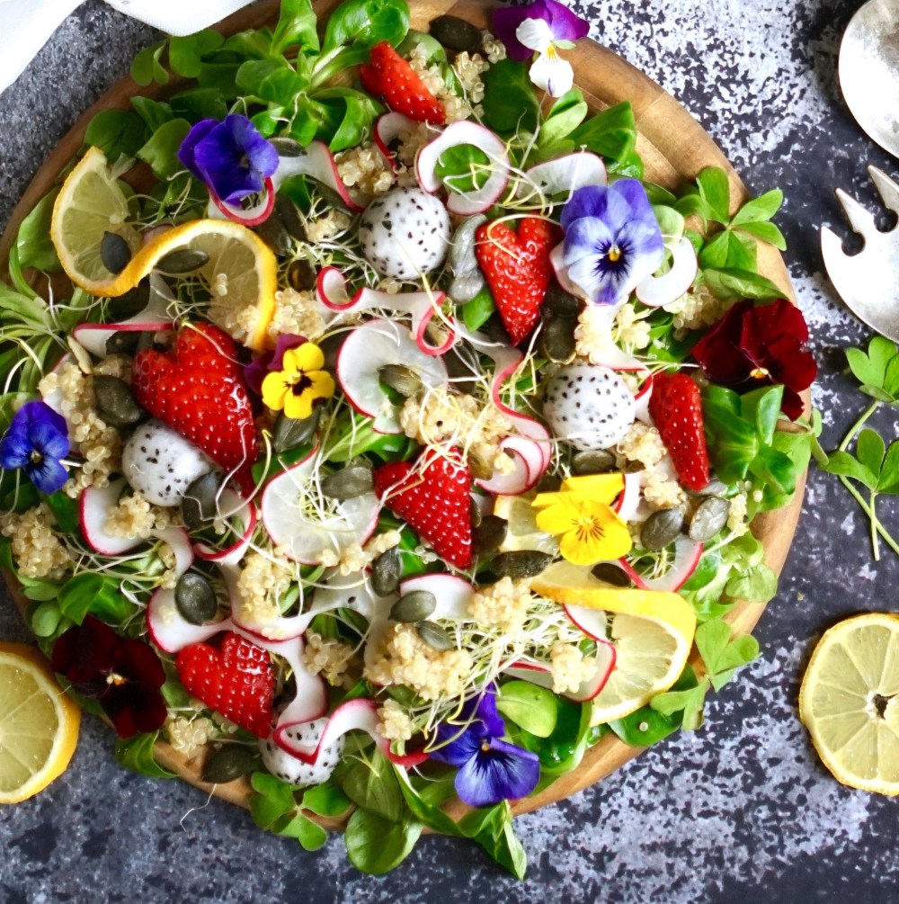 Frühlingssalat mit Quinoa